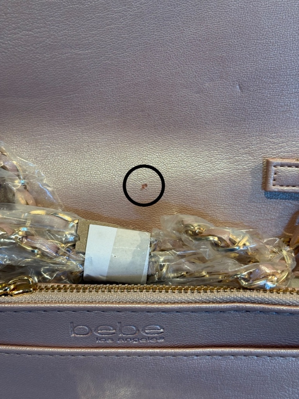 Bebe Jacari Crossbody Bag - Iridescent mauve - Picture 5 of 5